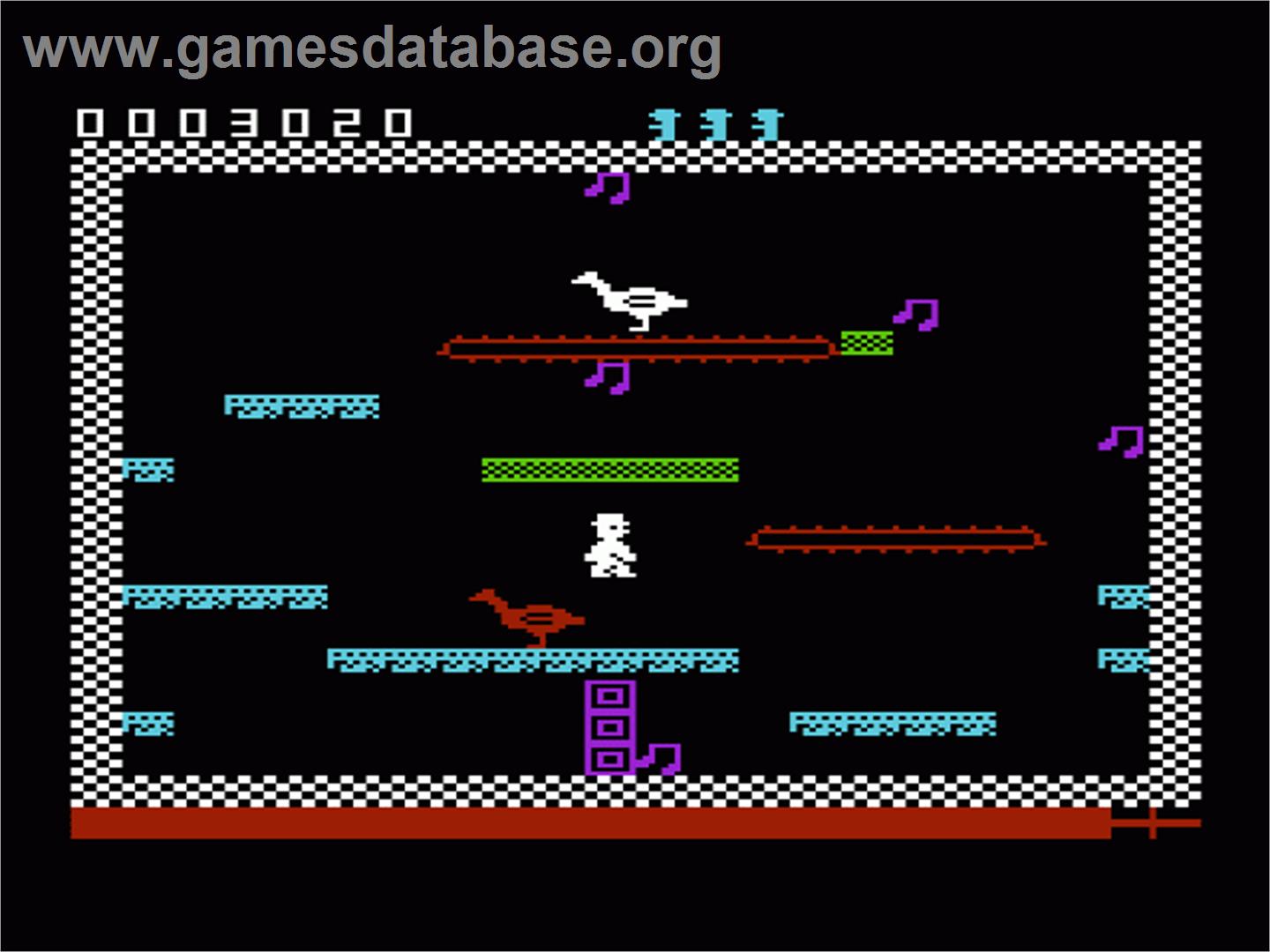 Perils Of Willy, The - Commodore VIC-20 - Artwork - In Game