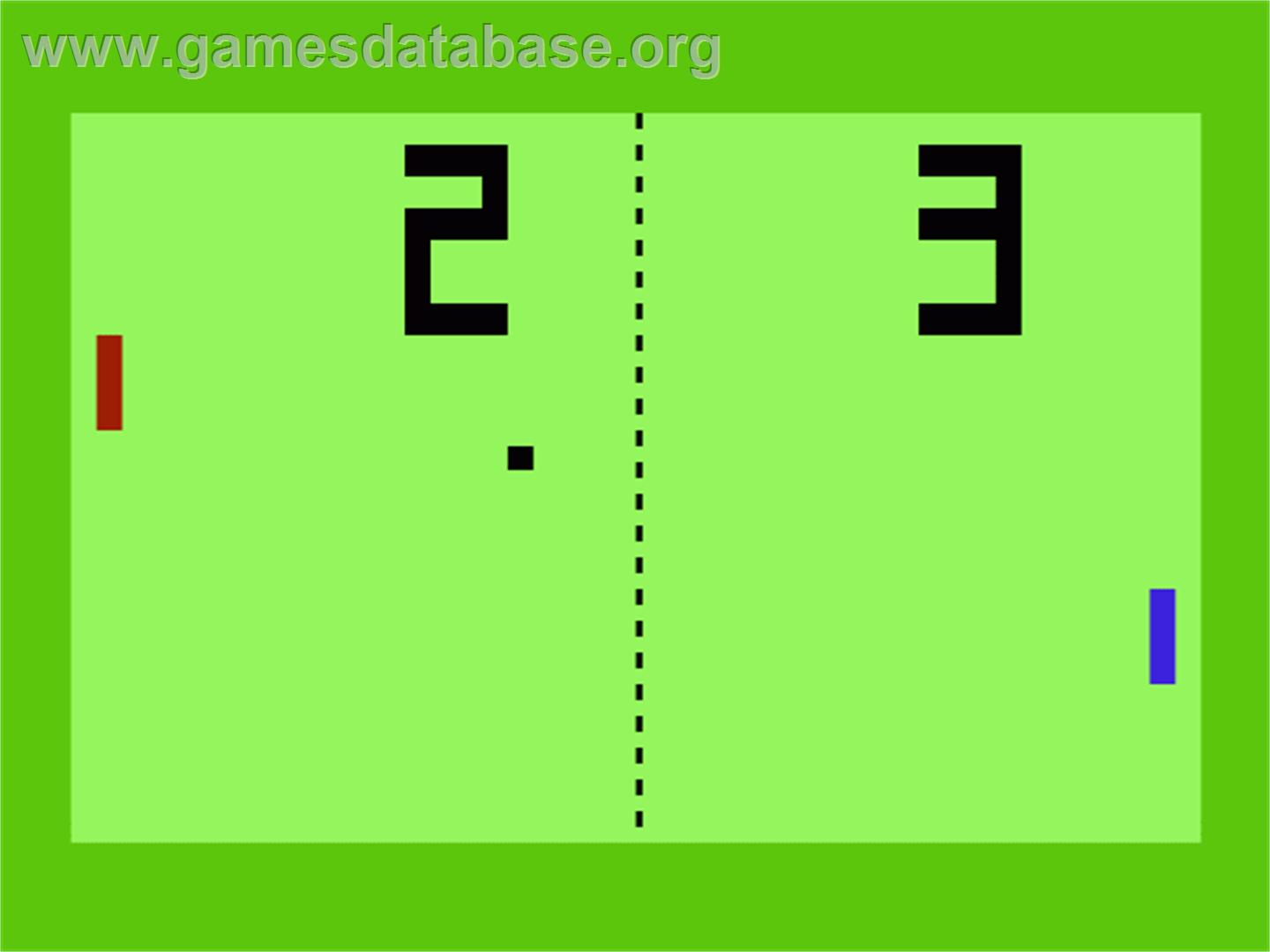Pong - Commodore VIC-20 - Artwork - In Game