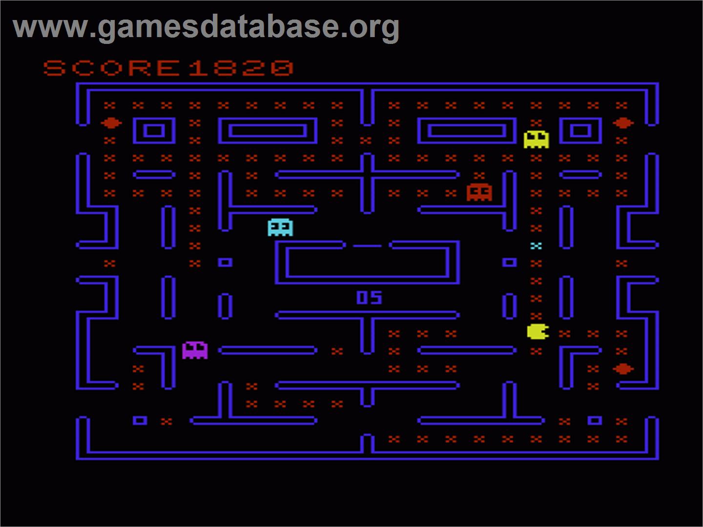 Puckman - Commodore VIC-20 - Artwork - In Game
