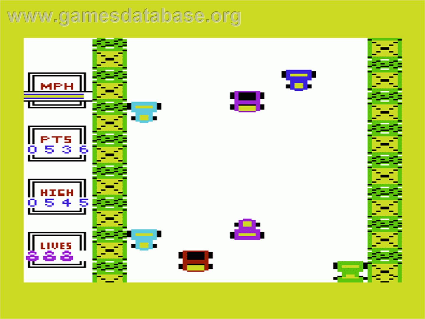 Race Fun - Commodore VIC-20 - Artwork - In Game