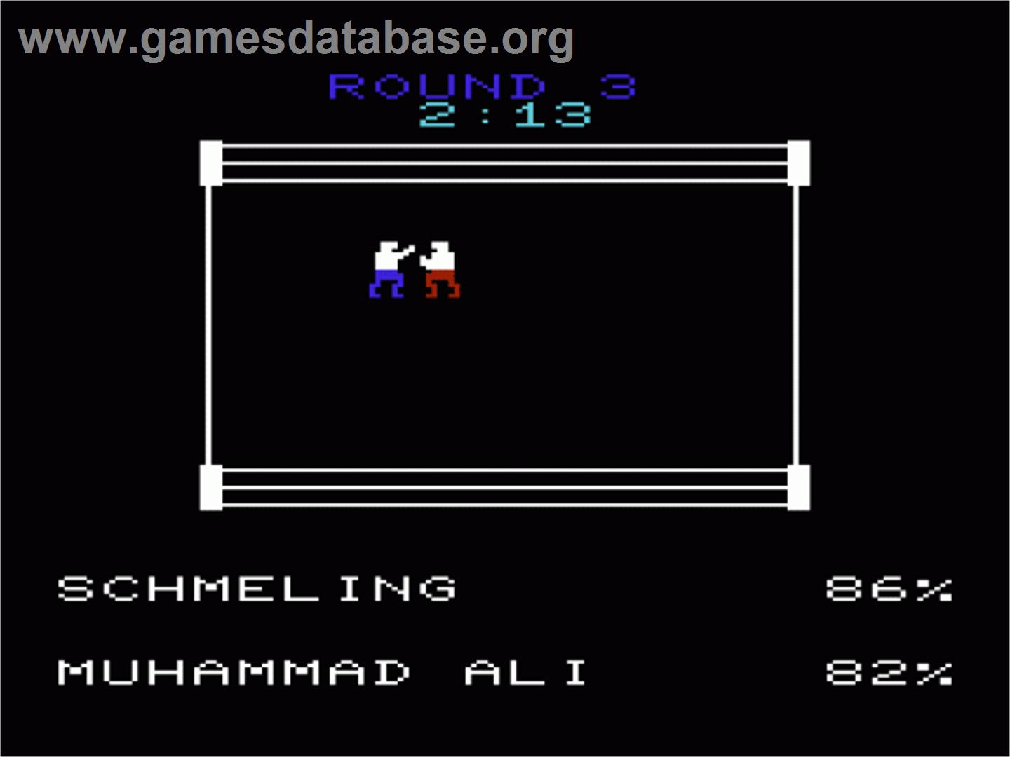 Ringside Boxing - Commodore VIC-20 - Artwork - In Game