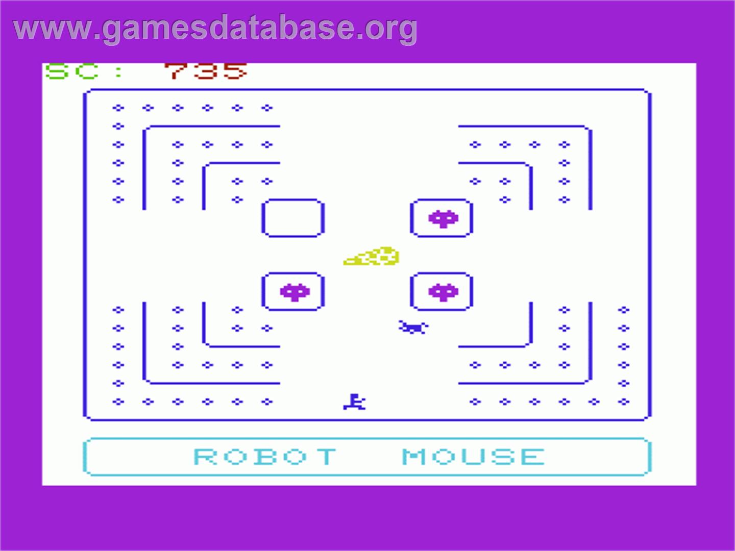 Robot Mouse - Commodore VIC-20 - Artwork - In Game