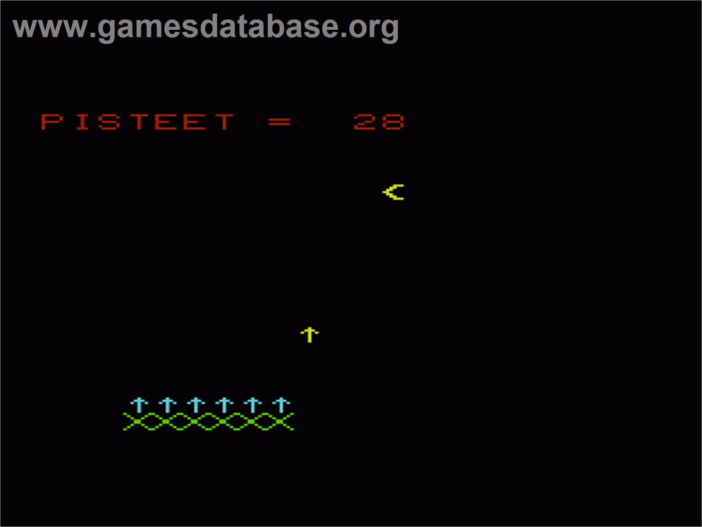 Rocket Command - Commodore VIC-20 - Artwork - In Game