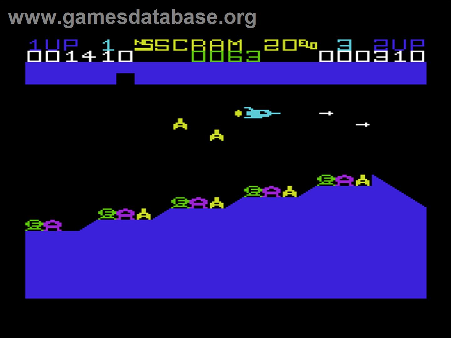 Scram 20 - Commodore VIC-20 - Artwork - In Game