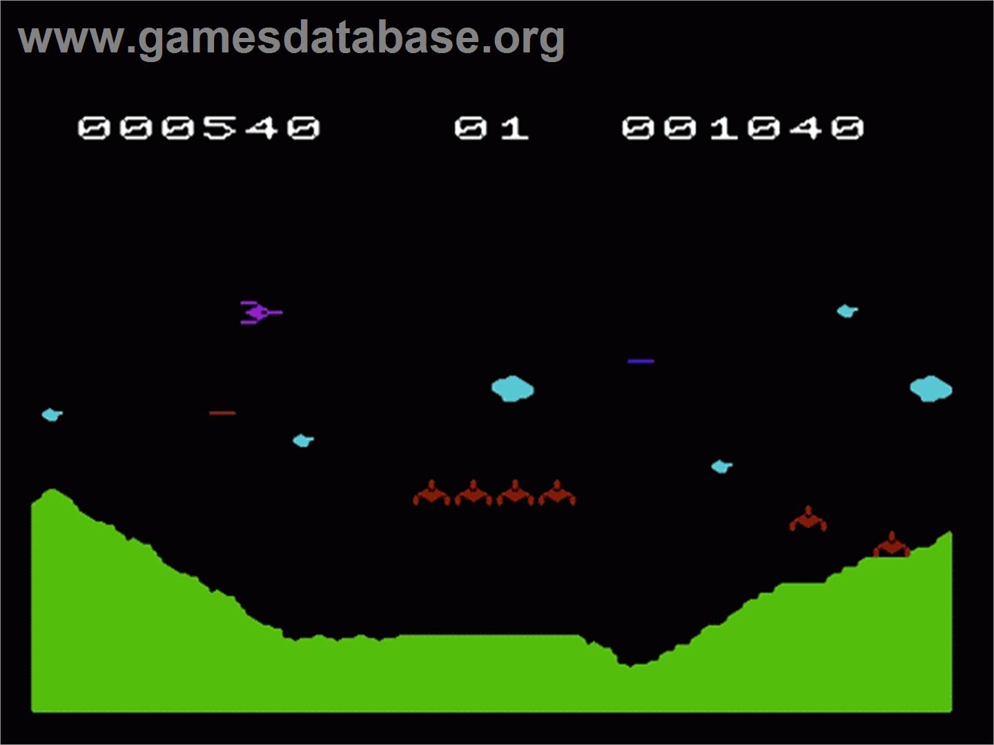 Scrambler - Commodore VIC-20 - Artwork - In Game