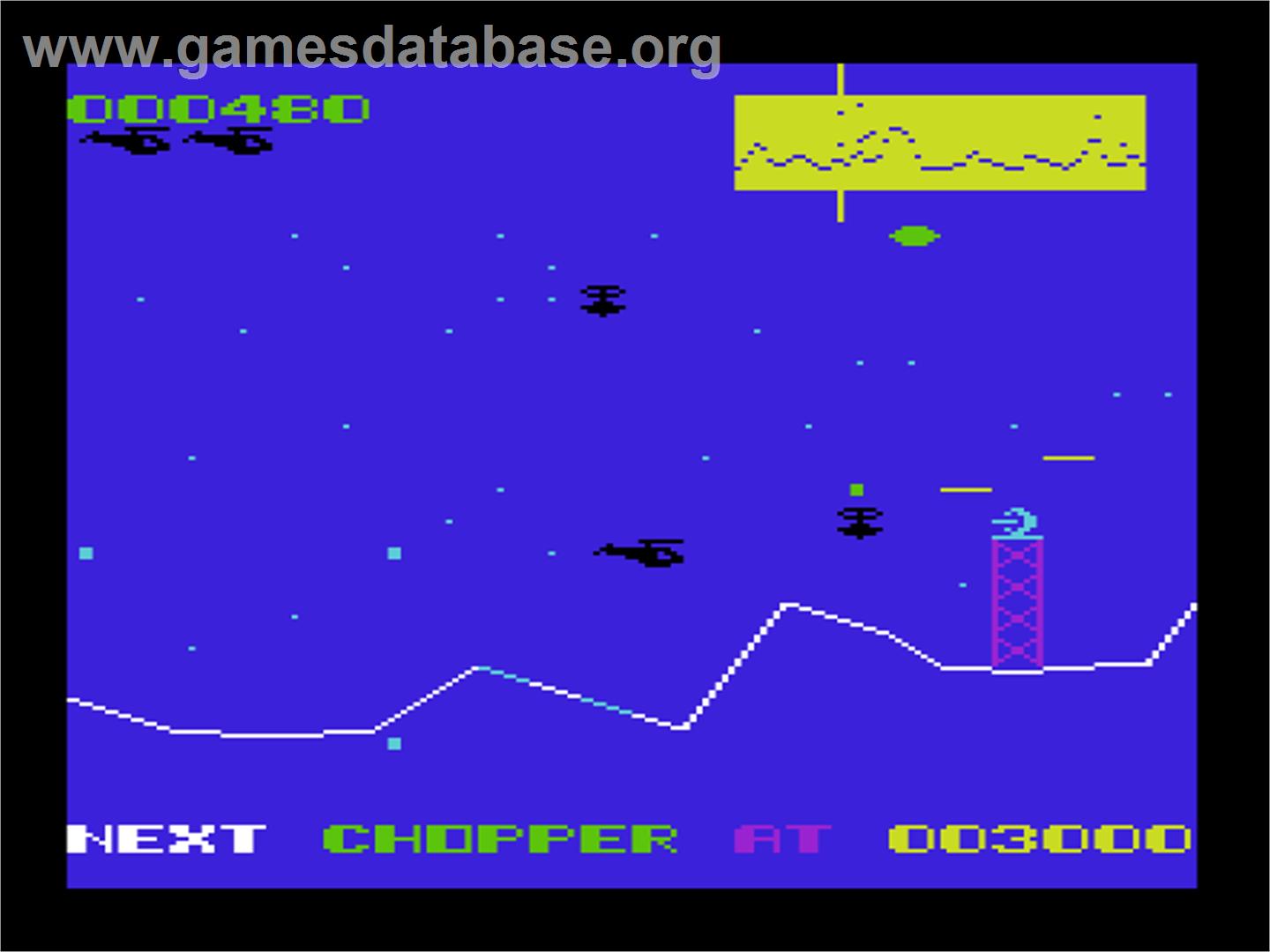Sidewinder - Commodore VIC-20 - Artwork - In Game