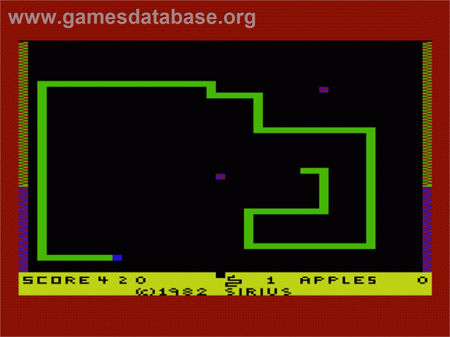 Snake Byte - Commodore VIC-20 - Artwork - In Game