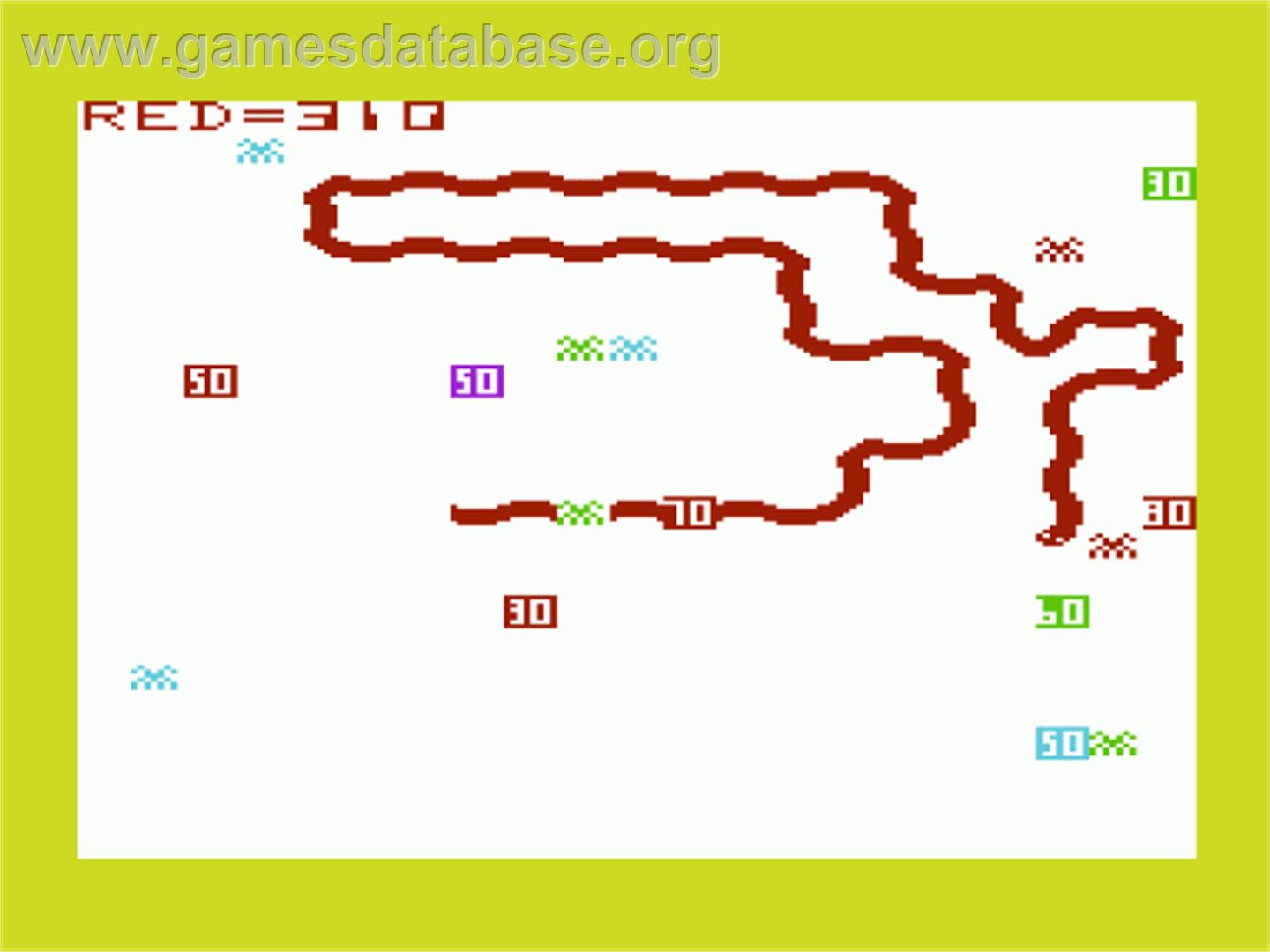Snakeout - Commodore VIC-20 - Artwork - In Game