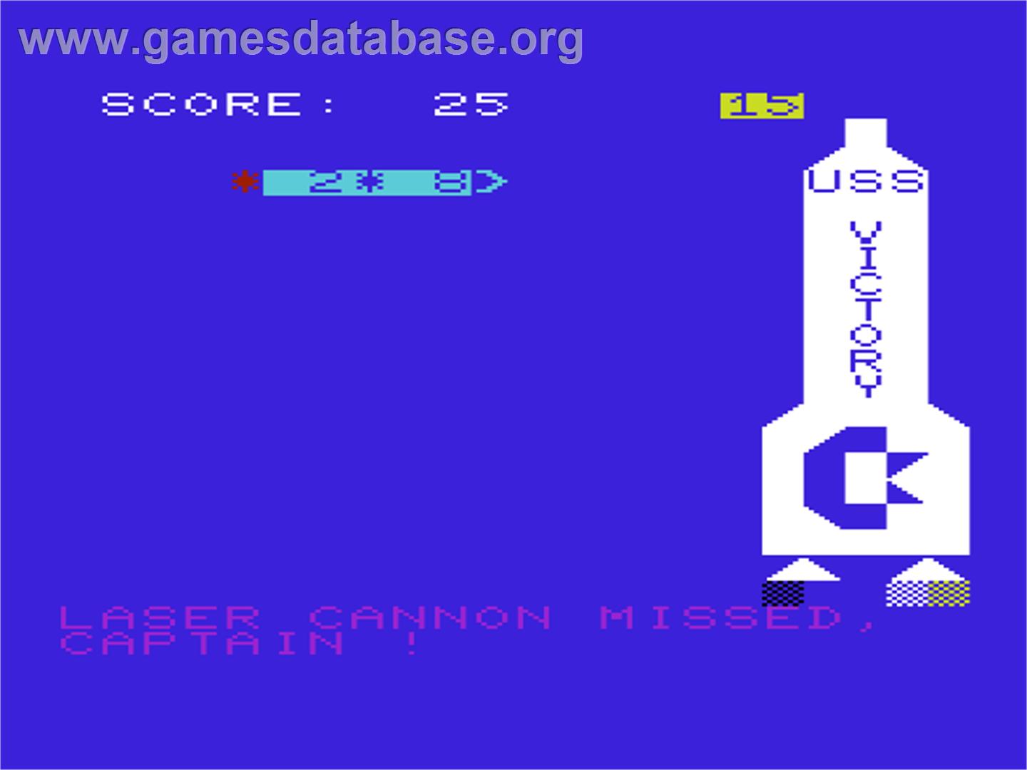 Space Math - Commodore VIC-20 - Artwork - In Game