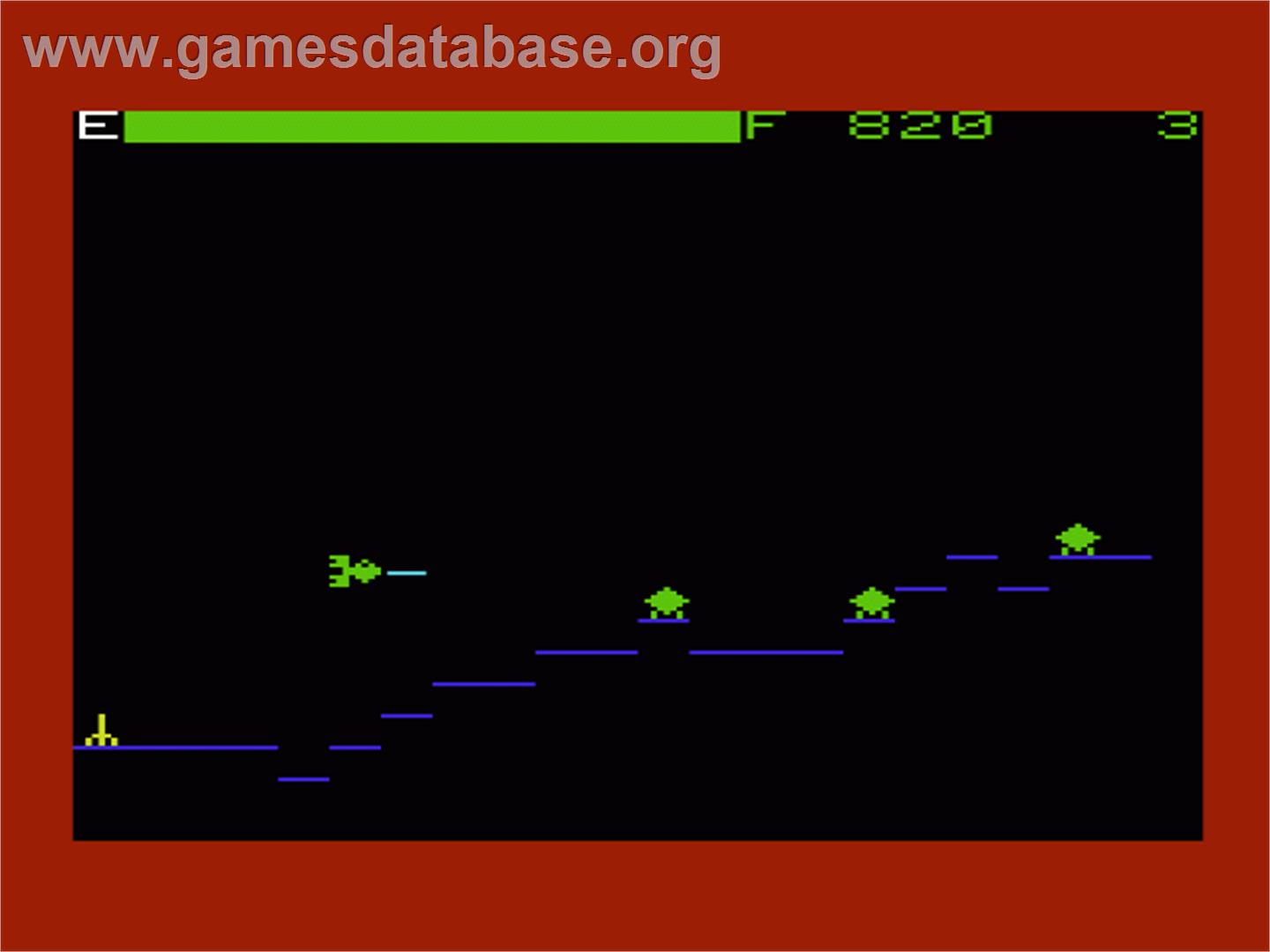 Space Scramble - Commodore VIC-20 - Artwork - In Game