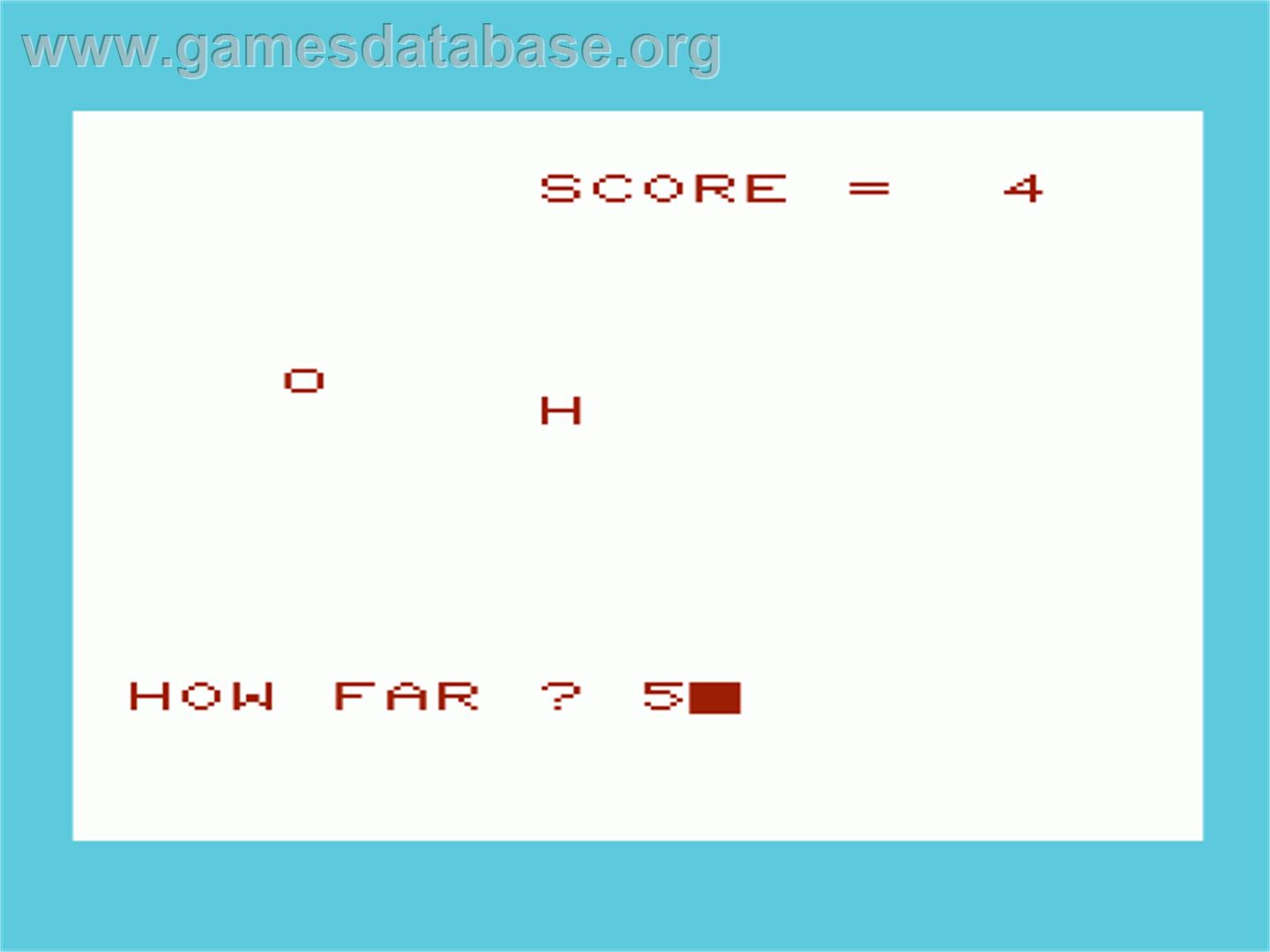 Space Ship - Commodore VIC-20 - Artwork - In Game