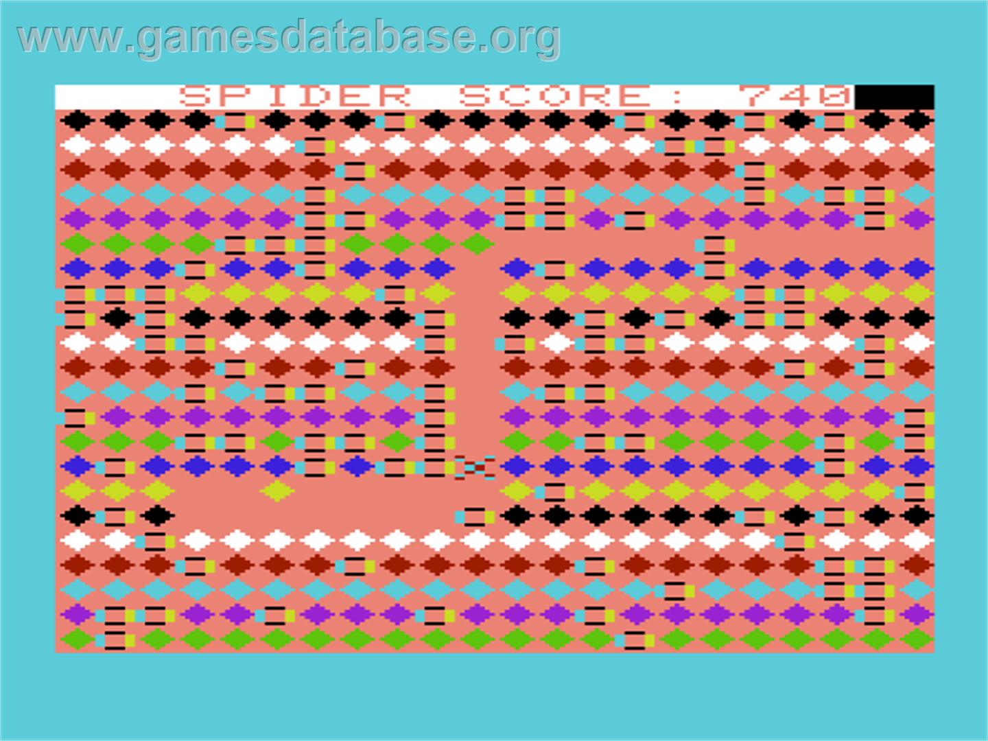 Spider - Commodore VIC-20 - Artwork - In Game