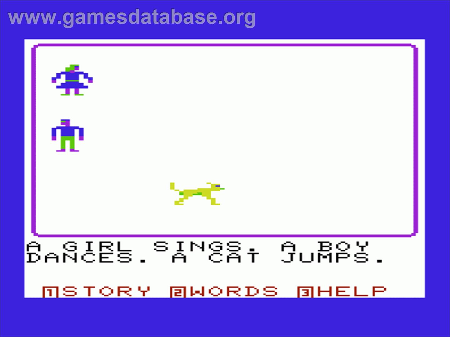 Story Machine - Commodore VIC-20 - Artwork - In Game