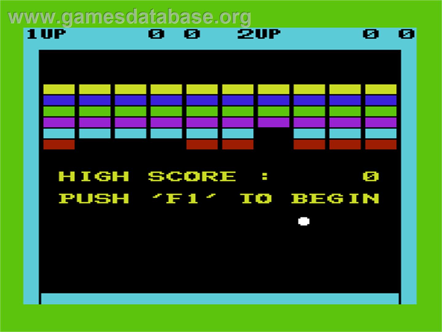 Super Smash - Commodore VIC-20 - Artwork - In Game