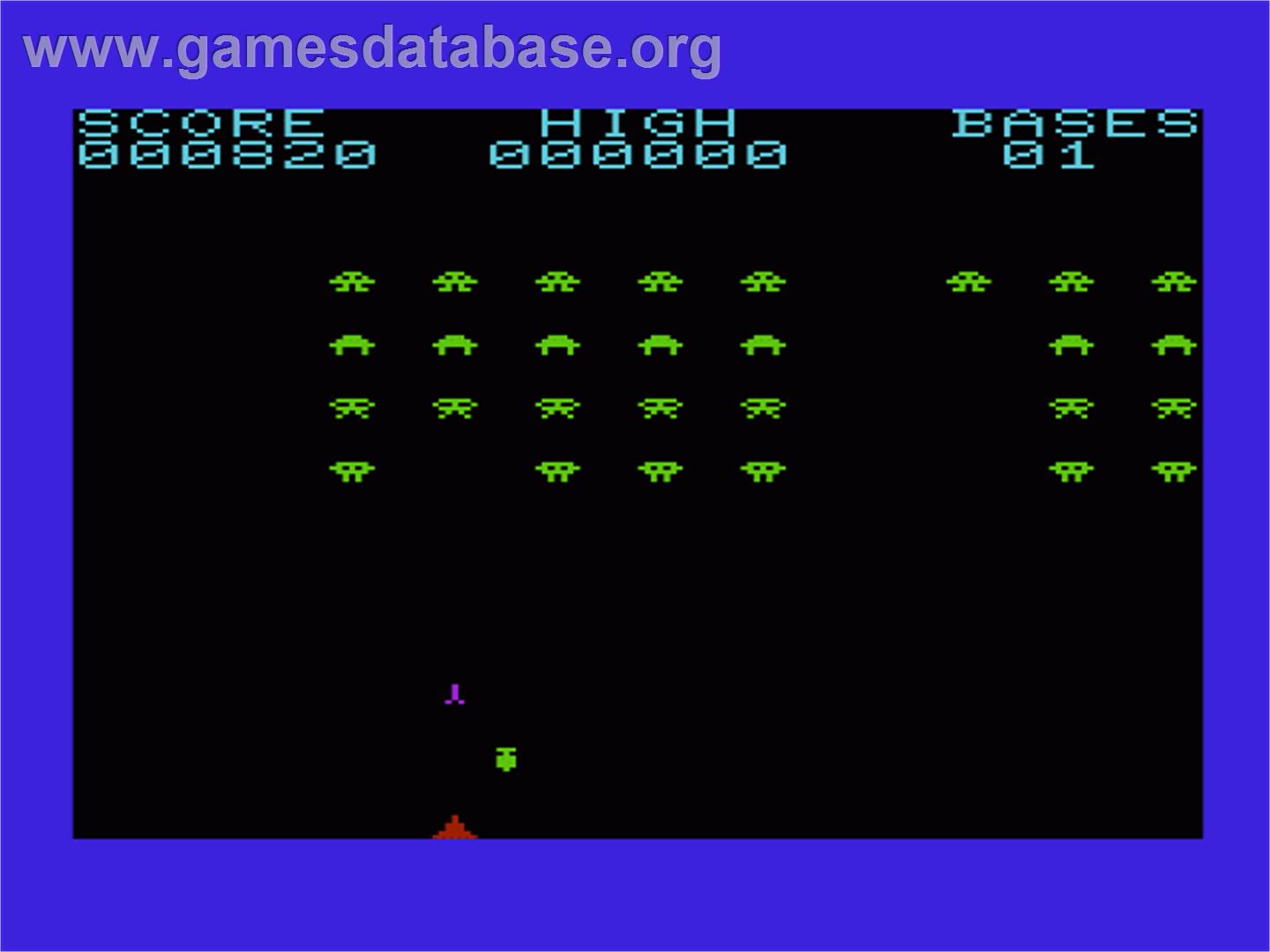Vic Invaders - Commodore VIC-20 - Artwork - In Game