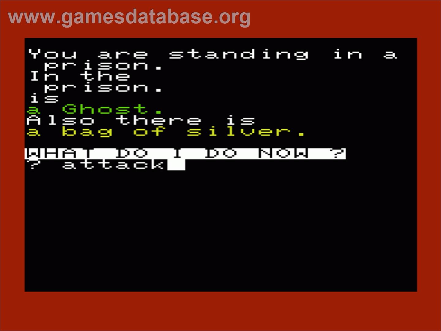 Voodoo Castle - Commodore VIC-20 - Artwork - In Game