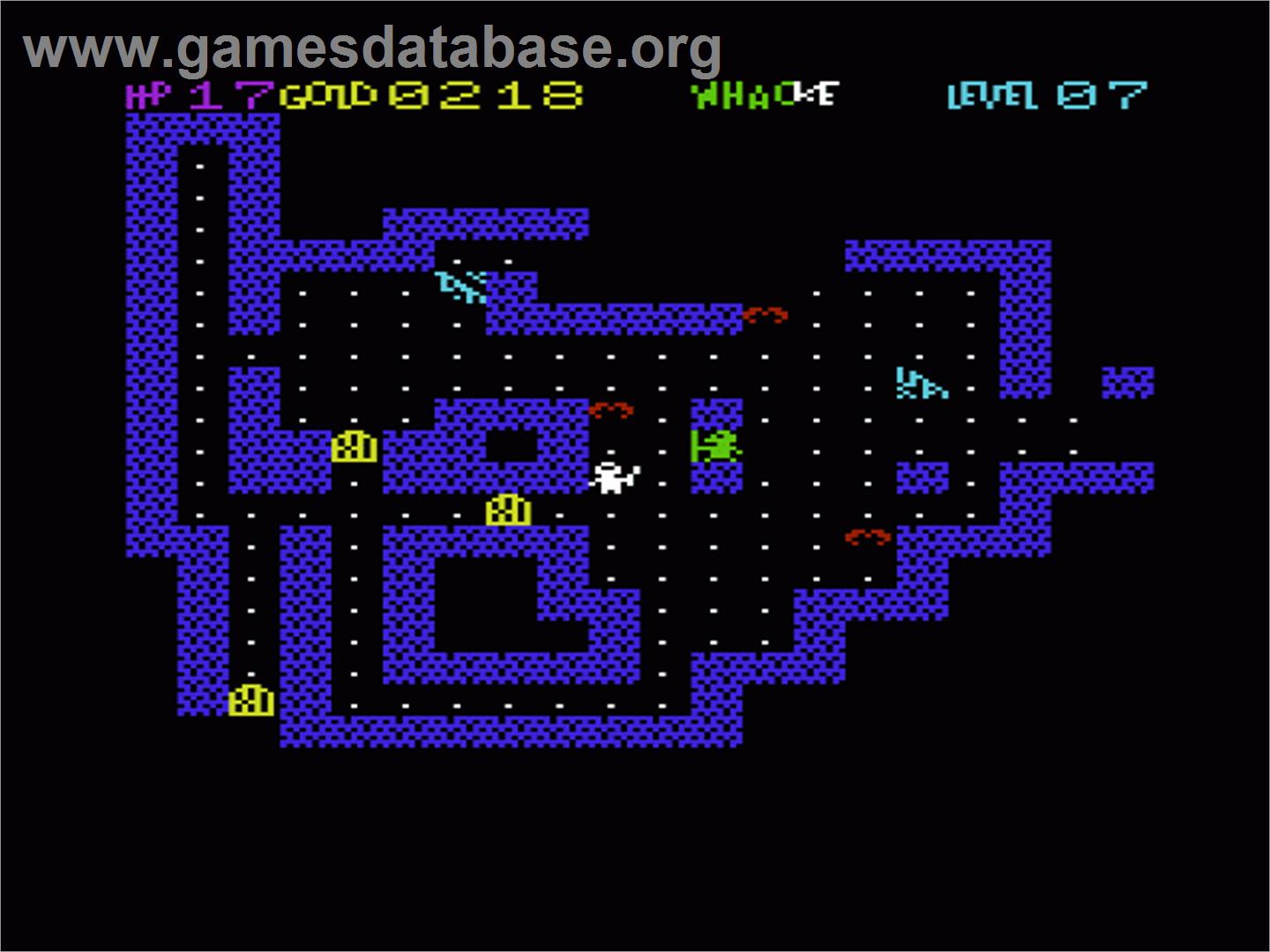 Whack-e - Commodore VIC-20 - Artwork - In Game