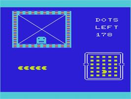 Title screen of 3-d Man on the Commodore VIC-20.