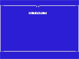 Title screen of 3d Labyrinth on the Commodore VIC-20.
