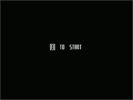 Title screen of Alpha Blaster on the Commodore VIC-20.