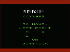 Title screen of Another Vic In The Wall on the Commodore VIC-20.