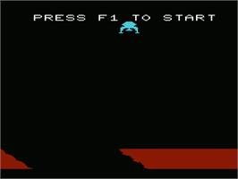 Title screen of Cavern Raider on the Commodore VIC-20.