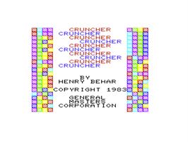 Title screen of Dare Devil Diver on the Commodore VIC-20.