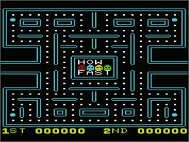 Title screen of Dot Gobbler on the Commodore VIC-20.