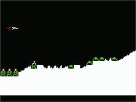 Title screen of Ground Attack on the Commodore VIC-20.