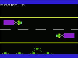 Title screen of Hoppy on the Commodore VIC-20.