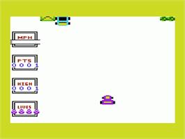 Title screen of Race Fun on the Commodore VIC-20.