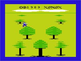 Title screen of Robin Hood on the Commodore VIC-20.