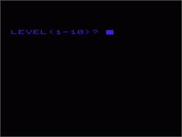 Title screen of Rubik's Cube on the Commodore VIC-20.
