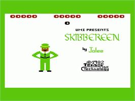 Title screen of Skibbereen on the Commodore VIC-20.
