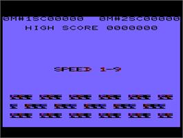 Title screen of Space Ric-o-shay on the Commodore VIC-20.