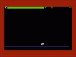 Title screen of Space Scramble on the Commodore VIC-20.