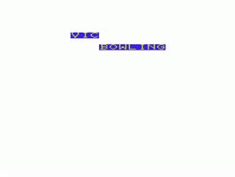 Title screen of Vic Bowling on the Commodore VIC-20.