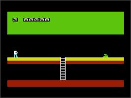 Title screen of Vicfall on the Commodore VIC-20.