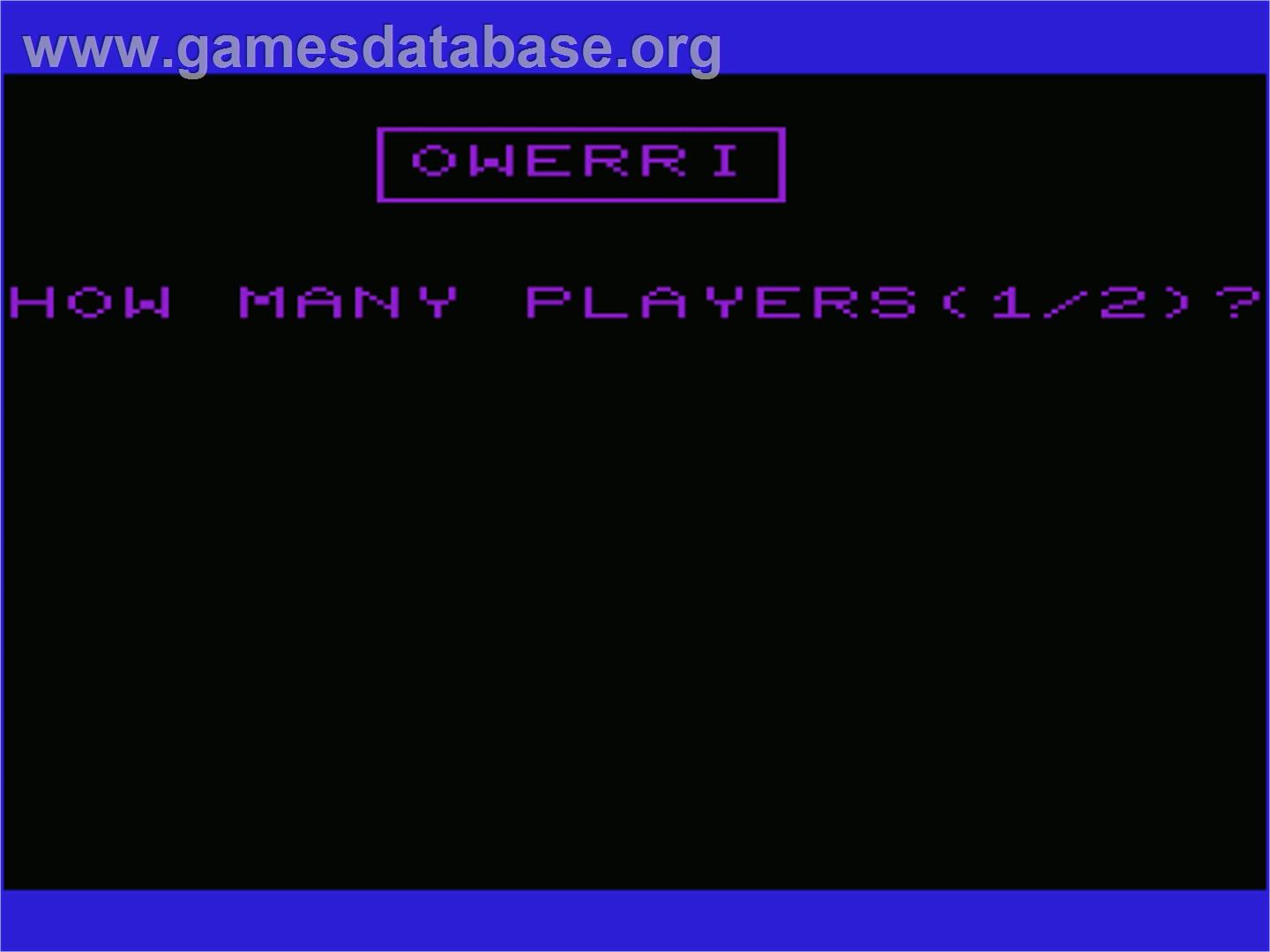 African Beads - Commodore VIC-20 - Artwork - Title Screen