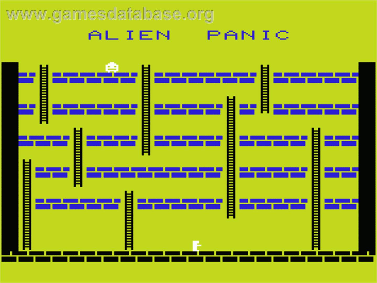 Alien Panic - Commodore VIC-20 - Artwork - Title Screen