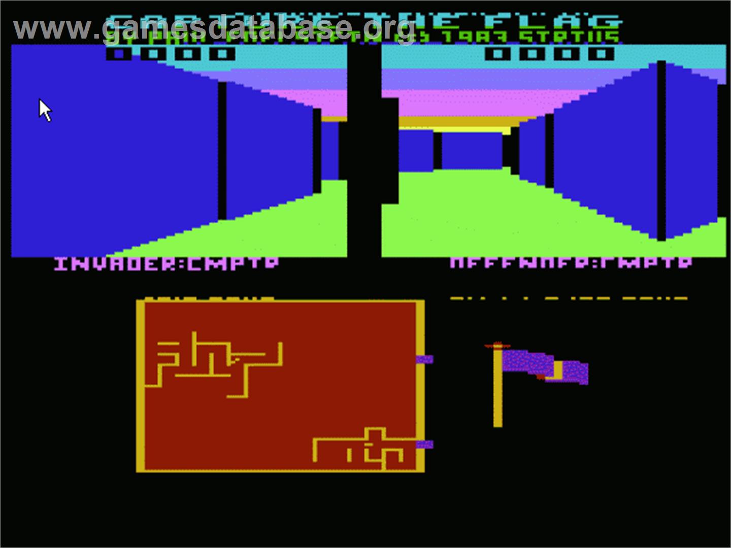 Capture The Flag - Commodore VIC-20 - Artwork - Title Screen