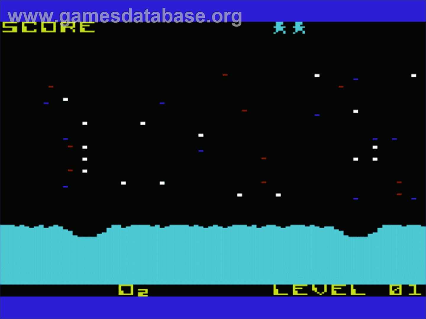 Crater Raider - Commodore VIC-20 - Artwork - Title Screen
