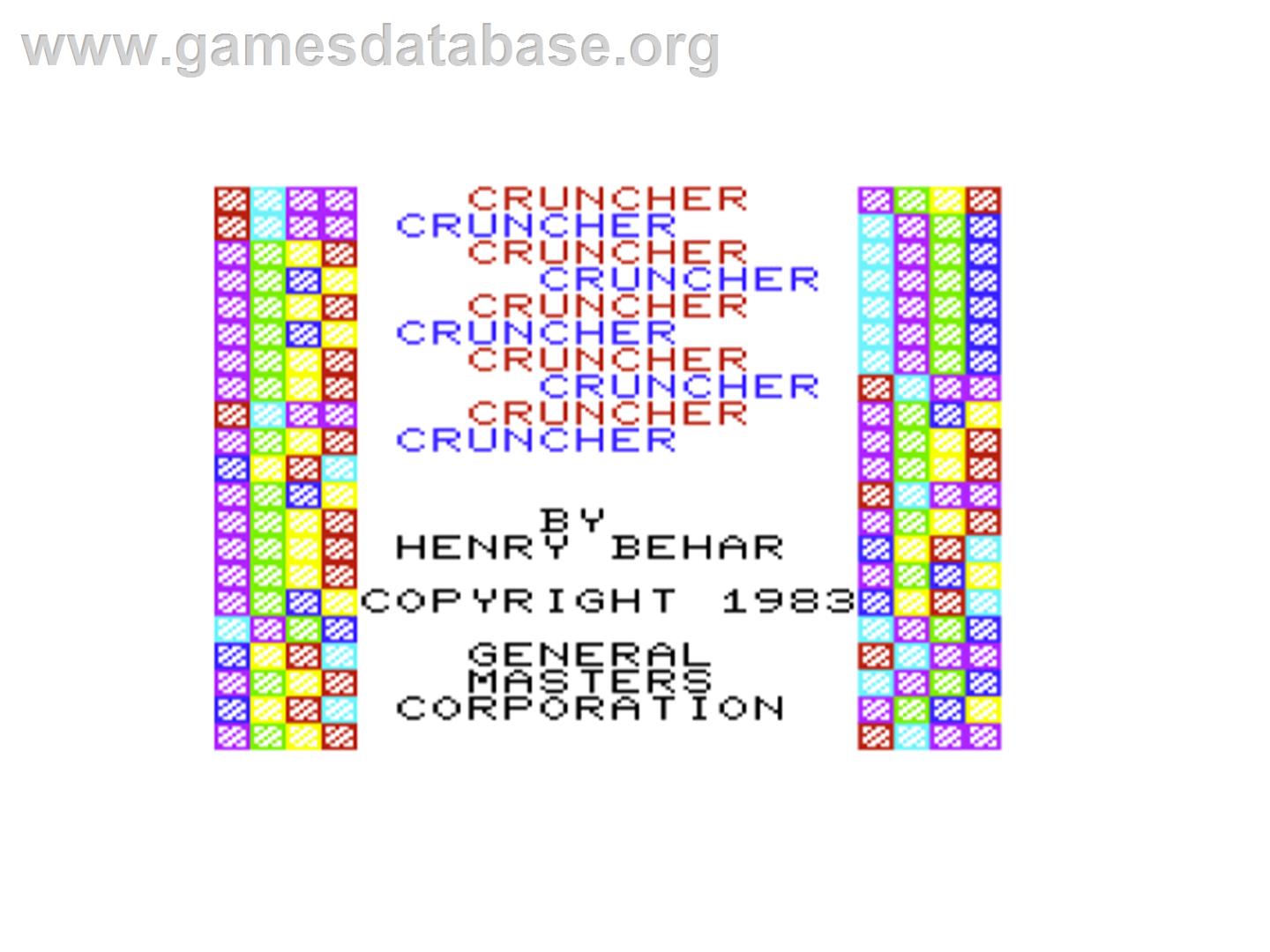 Dare Devil Diver - Commodore VIC-20 - Artwork - Title Screen