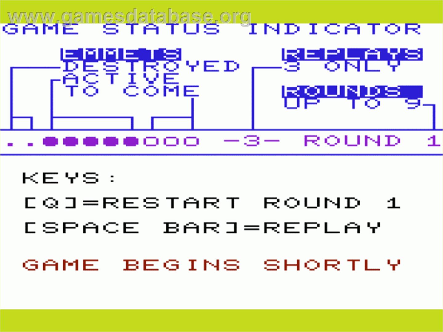 Emmet Attack - Commodore VIC-20 - Artwork - Title Screen