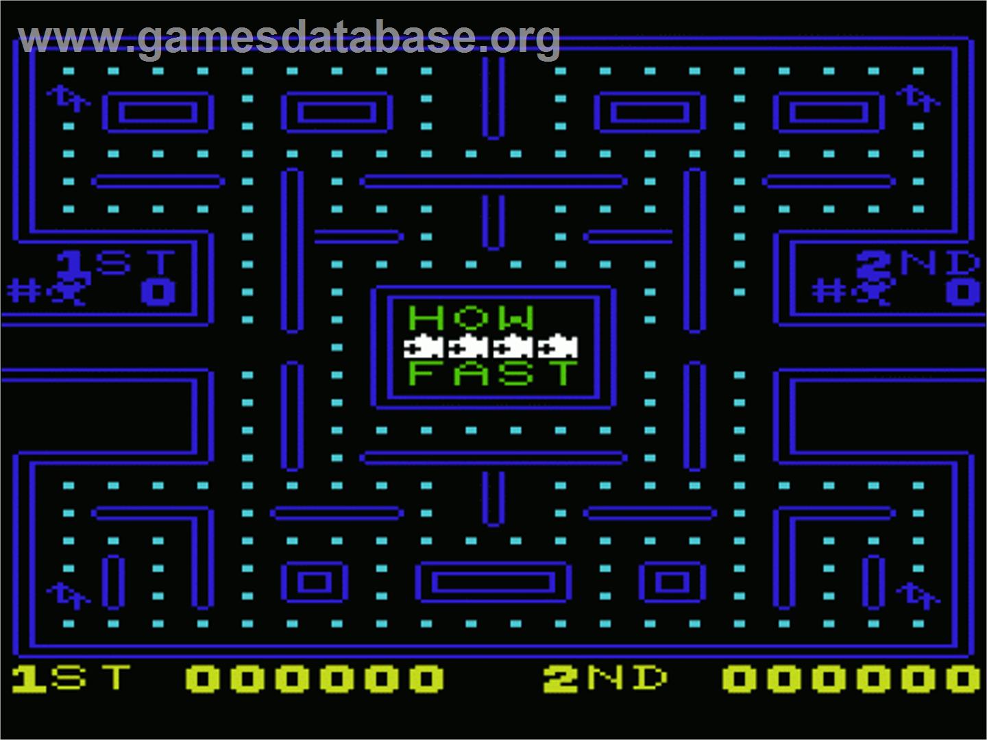 Frogman - Commodore VIC-20 - Artwork - Title Screen