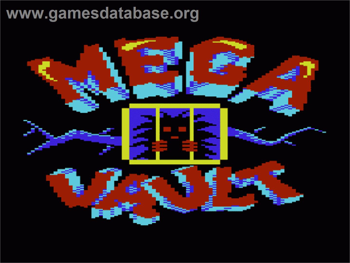 Mega Vault - Commodore VIC-20 - Artwork - Title Screen