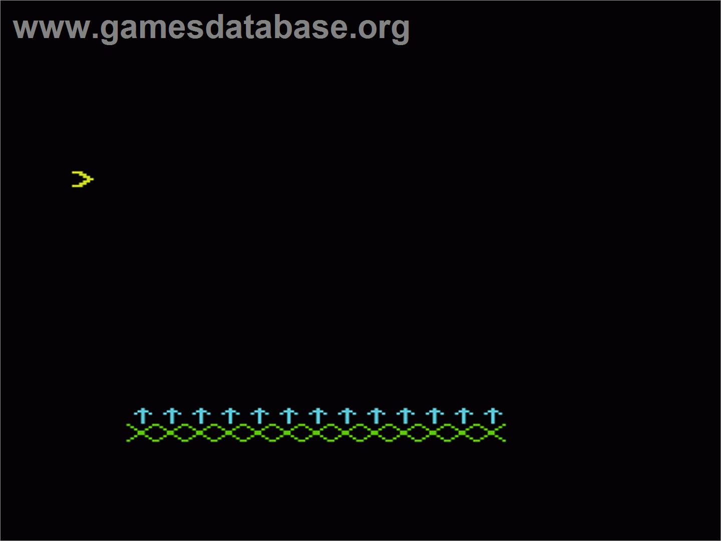 Rocket Command - Commodore VIC-20 - Artwork - Title Screen