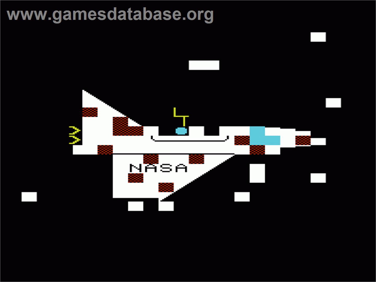 Save The Shuttle - Commodore VIC-20 - Artwork - Title Screen