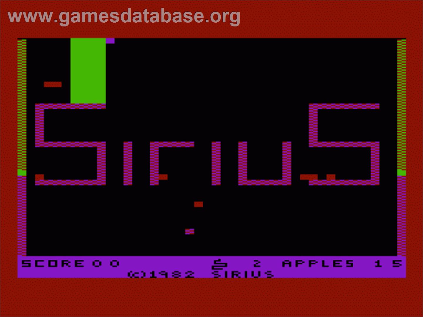 Snake Byte - Commodore VIC-20 - Artwork - Title Screen