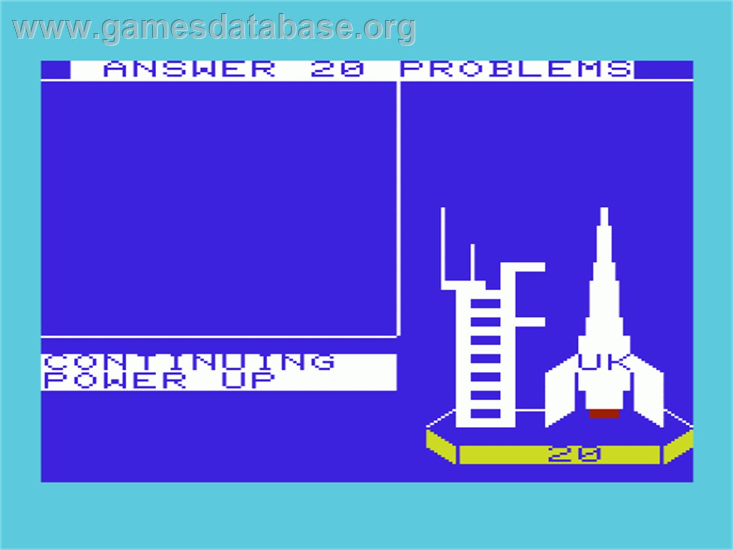 Space Division - Commodore VIC-20 - Artwork - Title Screen